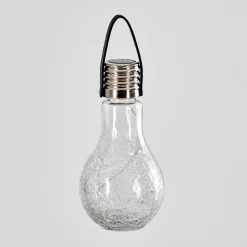 Set De Lampes Solaires Tian Led Argente, 1 Lumiere