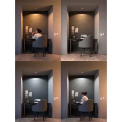 Spot A Encastrer Philips Hue Ambiance White Milliskin Argente, 1 Lumiere