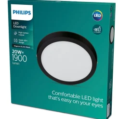 Spot A Encastrer Philips Magneos Led Noir, 1 Lumiere