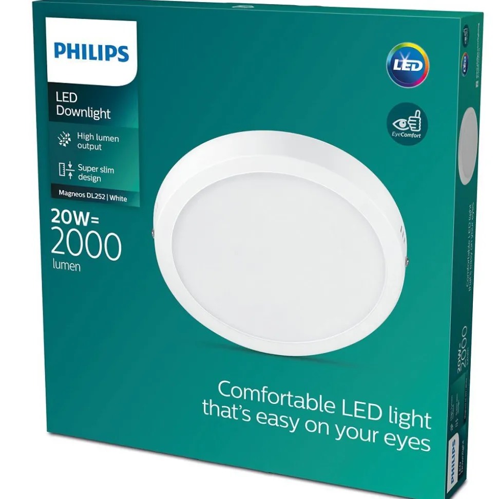 Spot A Encastrer Philips Magneos Led Blanc, 1 Lumiere