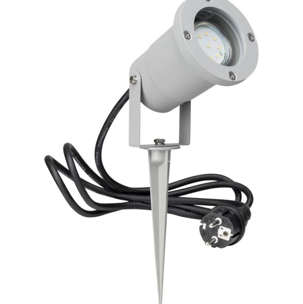 Spot De Jardin Brilliant Janko Led Gris, 1 Lumiere