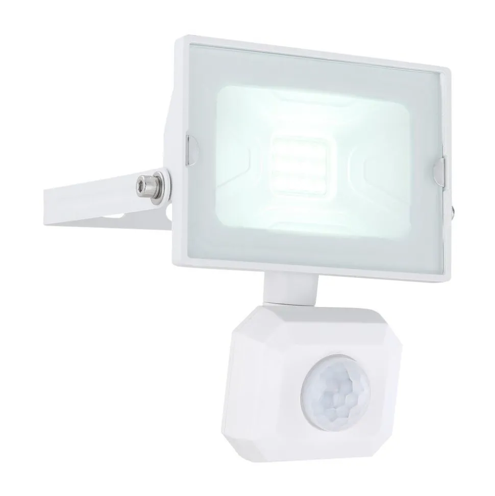 Spot De Jardin Globo Helga Led Blanc, 1 Lumiere, Detecteur De Mouvement