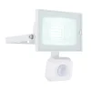 Spot De Jardin Globo Helga Led Blanc, 1 Lumiere, Detecteur De Mouvement