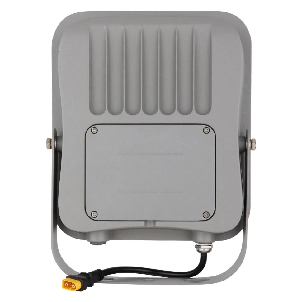 Spot De Jardin Globo Solar Led Gris, 1 Lumiere, Telecommandes
