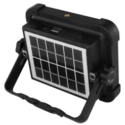 Spot De Jardin Globo Solar Led Noir, 1 Lumiere