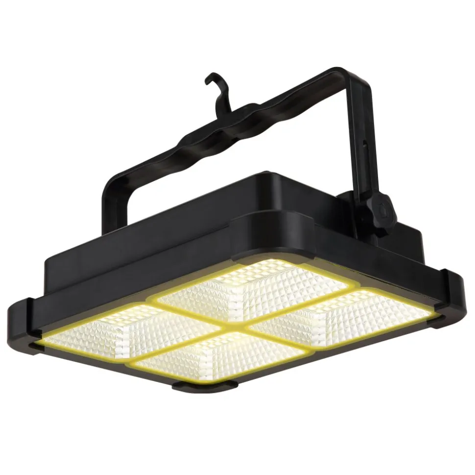Spot De Jardin Globo Solar Led Noir, 1 Lumiere