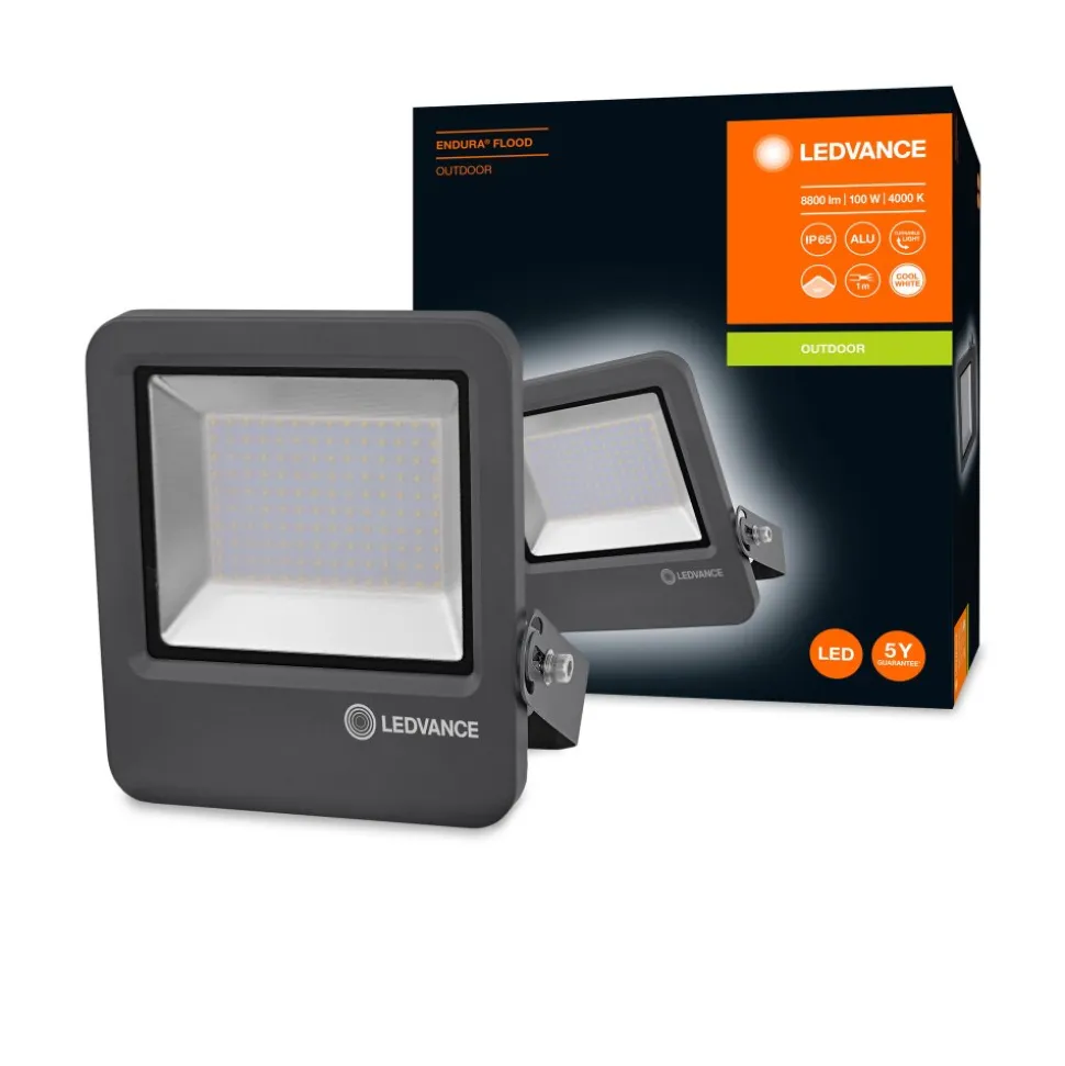Spot De Jardin Ledvance Endura® Gris, 1 Lumiere