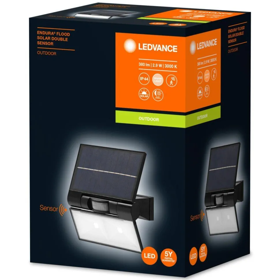 Spot De Jardin Ledvance Endura Gris, 1 Lumiere, Detecteur De Mouvement