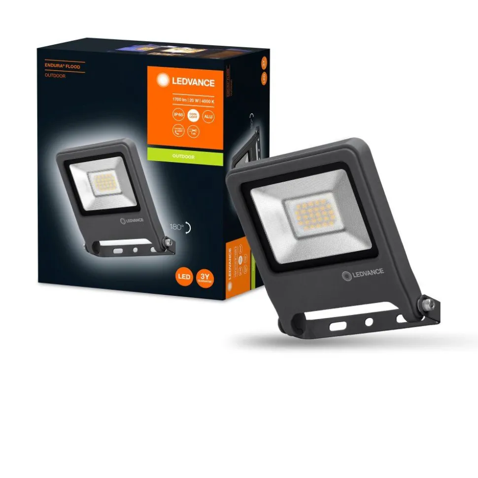 Spot De Jardin Ledvance Endura® Gris, 1 Lumiere