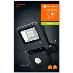 Spot De Jardin Ledvance Endura® Gris, 1 Lumiere, Detecteur De Mouvement