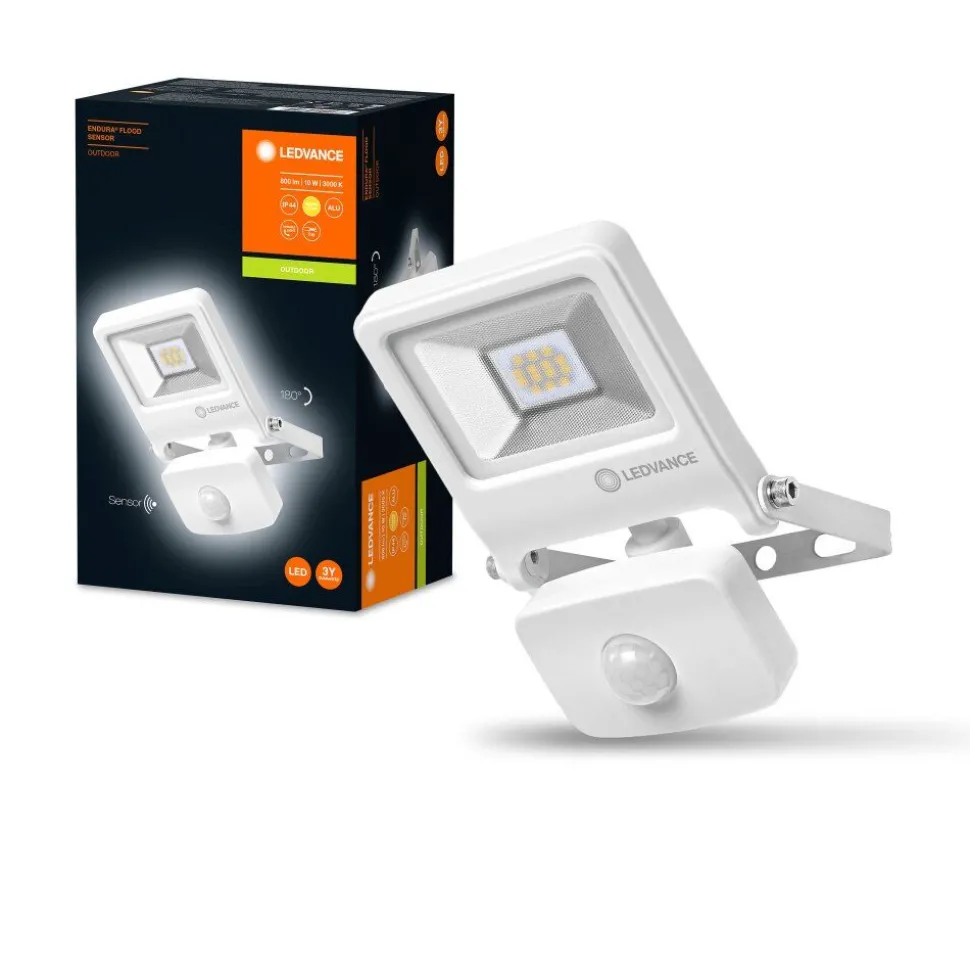 Spot De Jardin Ledvance Endura® Blanc, 1 Lumiere, Detecteur De Mouvement