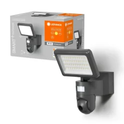 Spot De Jardin Ledvance Smart+ Gris, 1 Lumiere, Detecteur De Mouvement