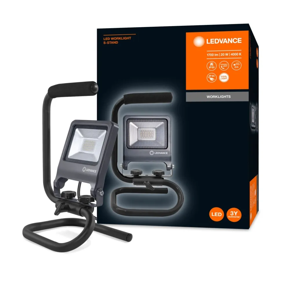 Spot De Jardin Ledvance Worklights Gris, 1 Lumiere