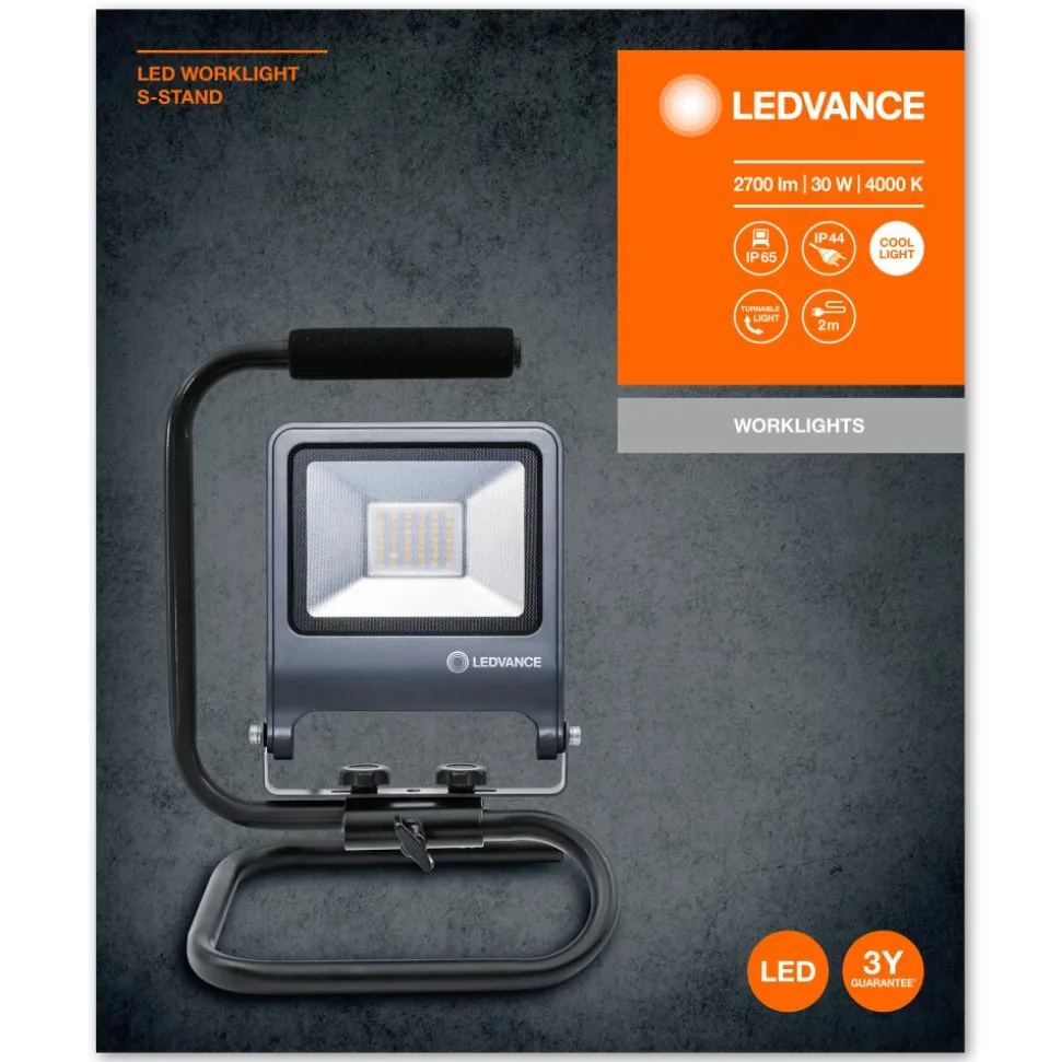 Spot De Jardin Ledvance Worklights Gris, 1 Lumiere