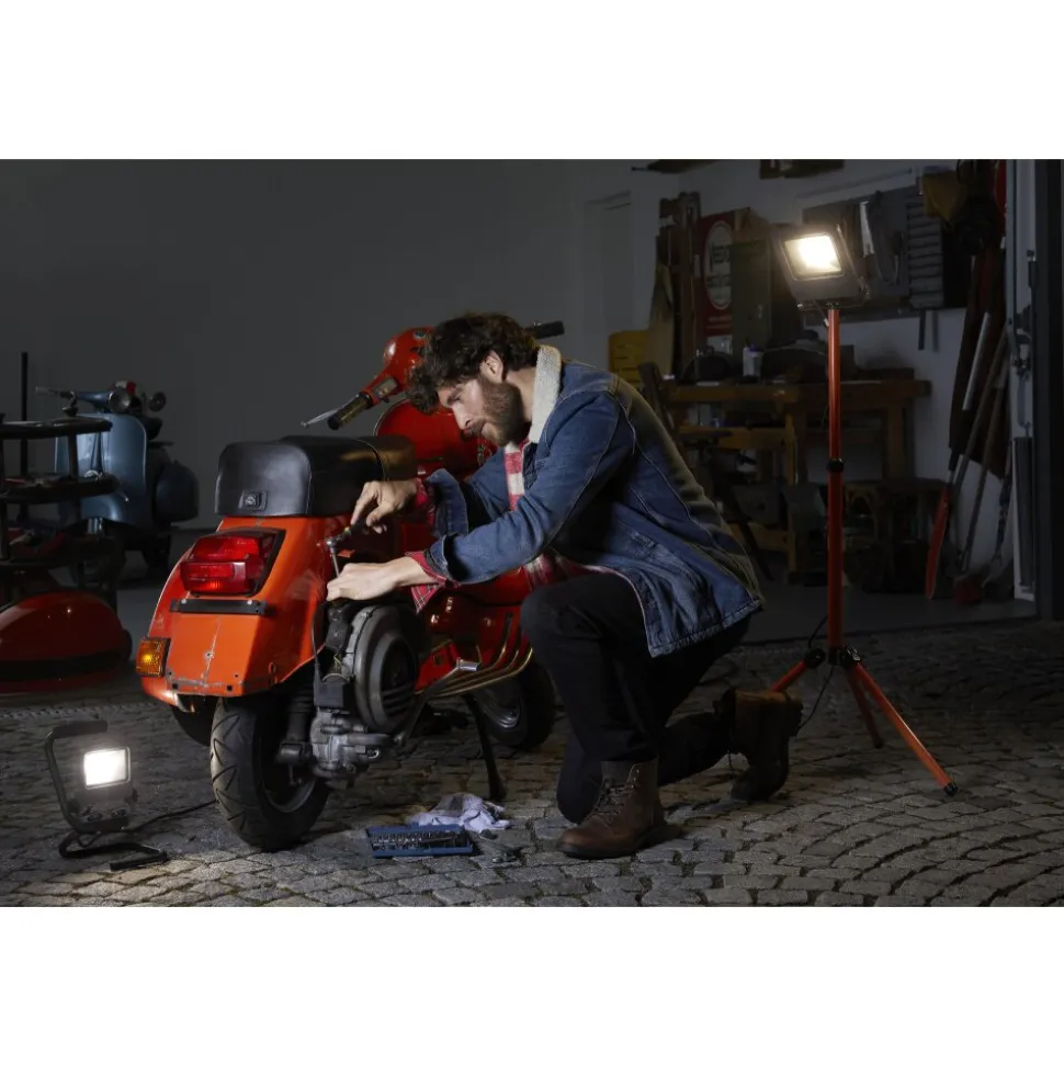Spot De Jardin Ledvance Worklights Gris, Orange, 1 Lumiere
