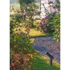 Spot De Jardin Lucide Tatum Led Anthracite, 1 Lumiere
