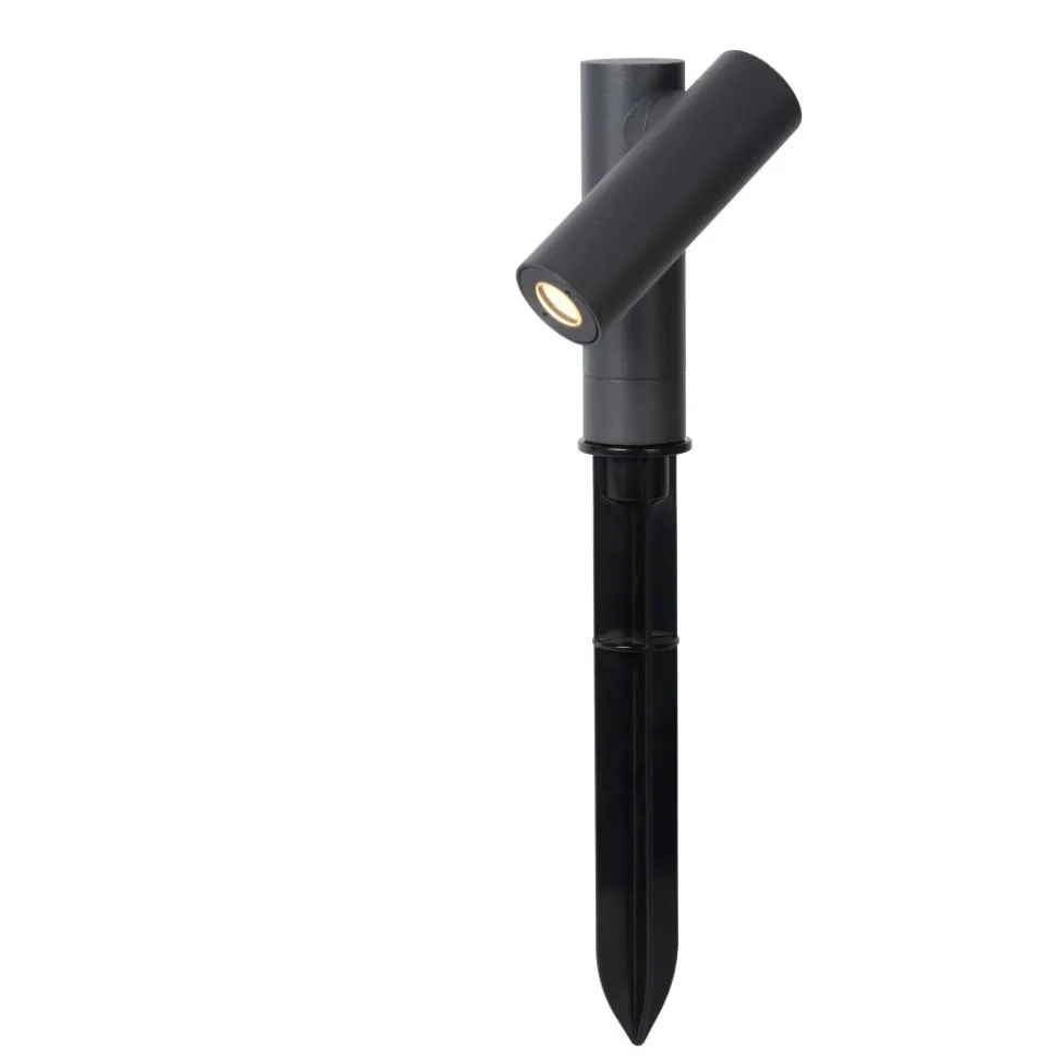 Spot De Jardin Lucide Tatum Led Anthracite, 1 Lumiere