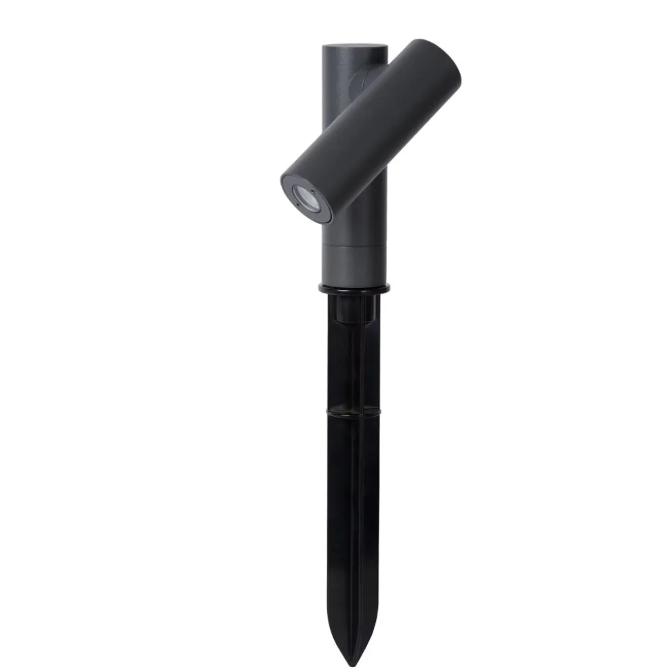 Spot De Jardin Lucide Tatum Led Anthracite, 1 Lumiere