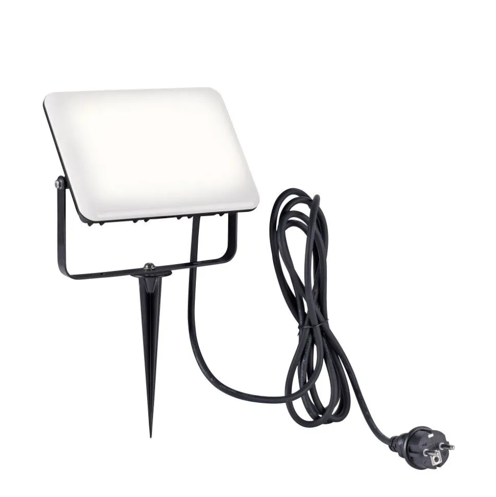 Spot De Jardin Paul-Neuhaus Romy Led Noir, 1 Lumiere