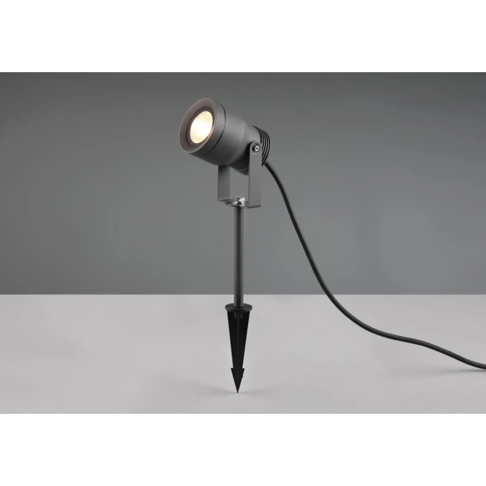 Spot De Jardin Trio Mareb Led Anthracite, 1 Lumiere