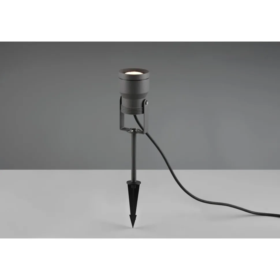 Spot De Jardin Trio Mareb Led Anthracite, 1 Lumiere