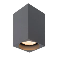Spot De Plafond Lucide Delto Led Gris, 1 Lumiere