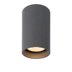 Spot De Plafond Lucide Delto Led Gris, 1 Lumiere