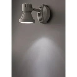 Spot D'Exterieur Faro Mini-Project Gris, 1 Lumiere