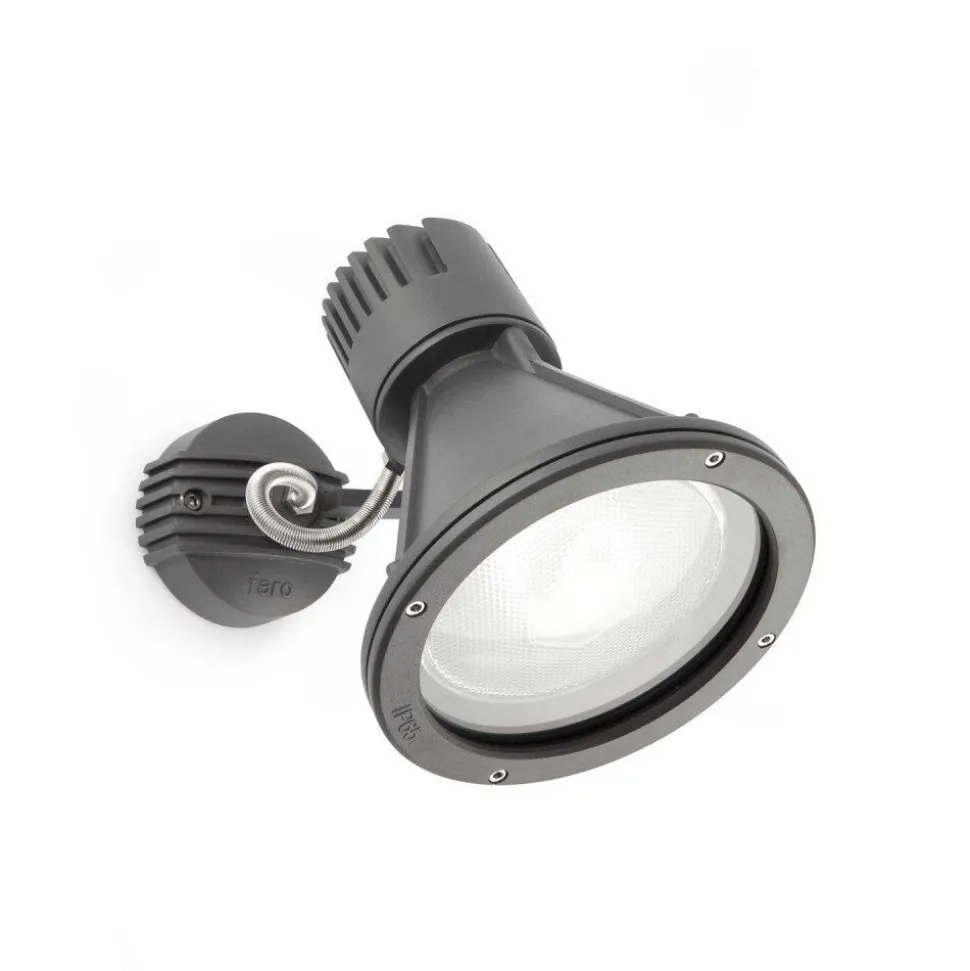 Spot D'Exterieur Faro Project Gris, 1 Lumiere