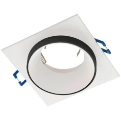 Spot Encastrable Eglo Carosso Noir, Blanc, 1 Lumiere