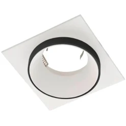 Spot Encastrable Eglo Carosso Noir, Blanc, 1 Lumiere