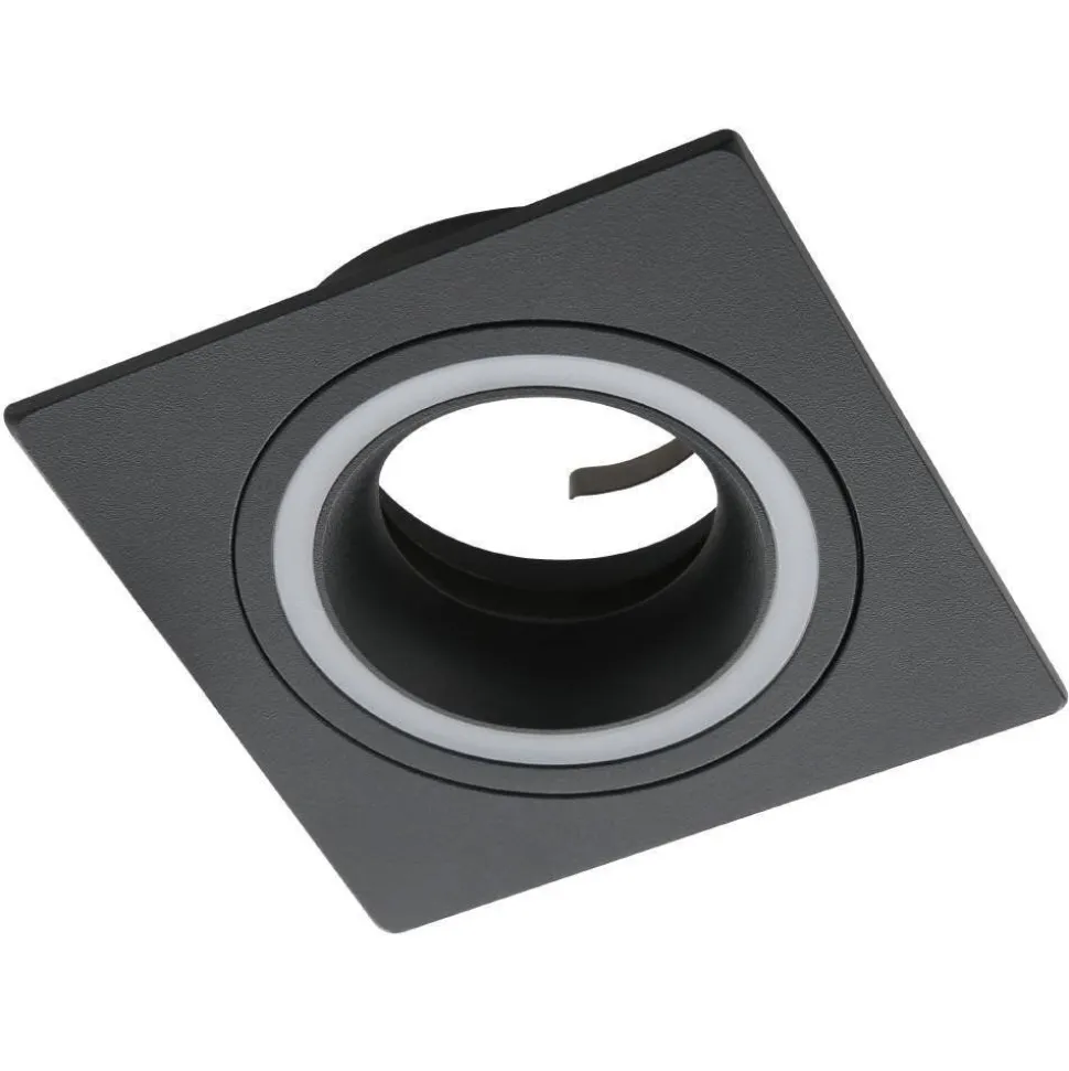 Spot Encastrable Eglo Carosso Noir, 1 Lumiere