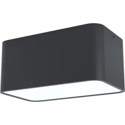 Spot Encastrable Eglo Grimasola Noir, 2 Lumieres