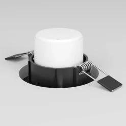 Spot Encastrable Eglo Saliceto Led Noir, 3 Lumieres
