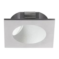 Spot Encastrable Eglo Zarate Led Argente, 1 Lumiere