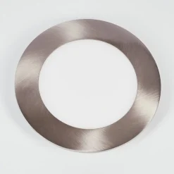 Spot Encastrable Finsrud Led Nickel Mat, 1 Lumiere