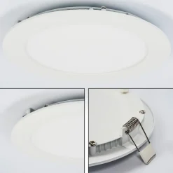 Spot Encastrable Finsrud Led Blanc, 1 Lumiere