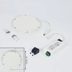 Spot Encastrable Finsrud Led Blanc, 1 Lumiere