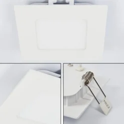 Spot Encastrable Finsrud Led Blanc, 1 Lumiere