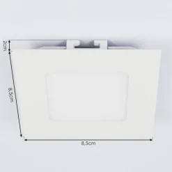 Spot Encastrable Finsrud Led Blanc, 1 Lumiere