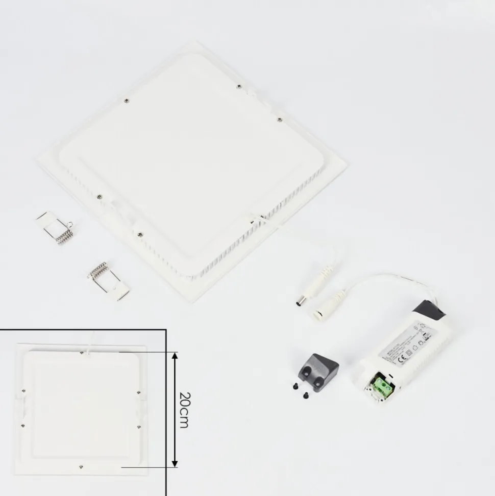 Spot Encastrable Finsrud Led Blanc, 1 Lumiere