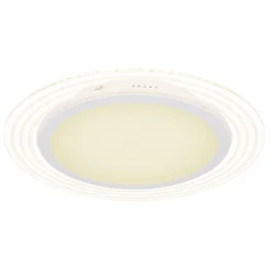 Spot Encastrable Globo Nathalie Led Blanc, 1 Lumiere, Telecommandes, Changeur De Couleurs