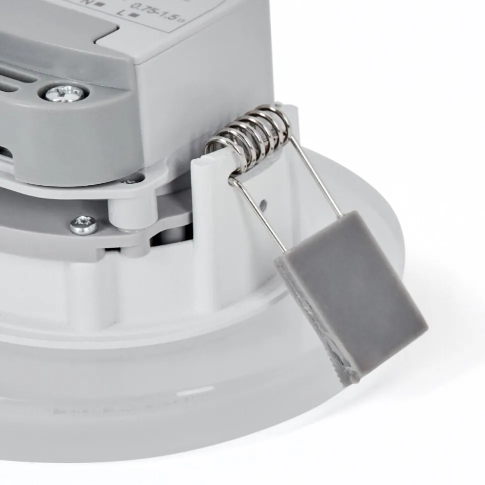 Spot Encastrable Idual Argon Led Blanc, 1 Lumiere, Changeur De Couleurs