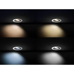 Spot Encastrable, Kit D'Extension Philips Hue Ambiance White Milliskin Blanc, 1 Lumiere