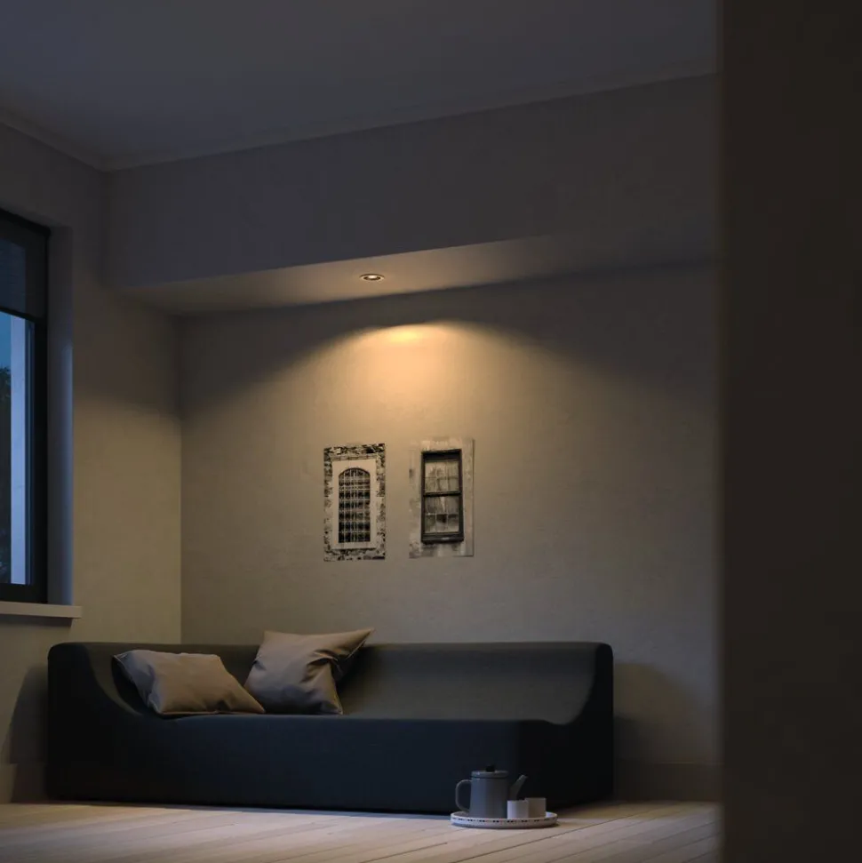 Spot Encastrable, Kit D'Extension Philips Hue Ambiance White Milliskin Blanc, 1 Lumiere, Telecommandes