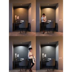 Spot Encastrable, Kit D'Extension Philips Hue Ambiance White Milliskin Argente, 1 Lumiere, Telecommandes