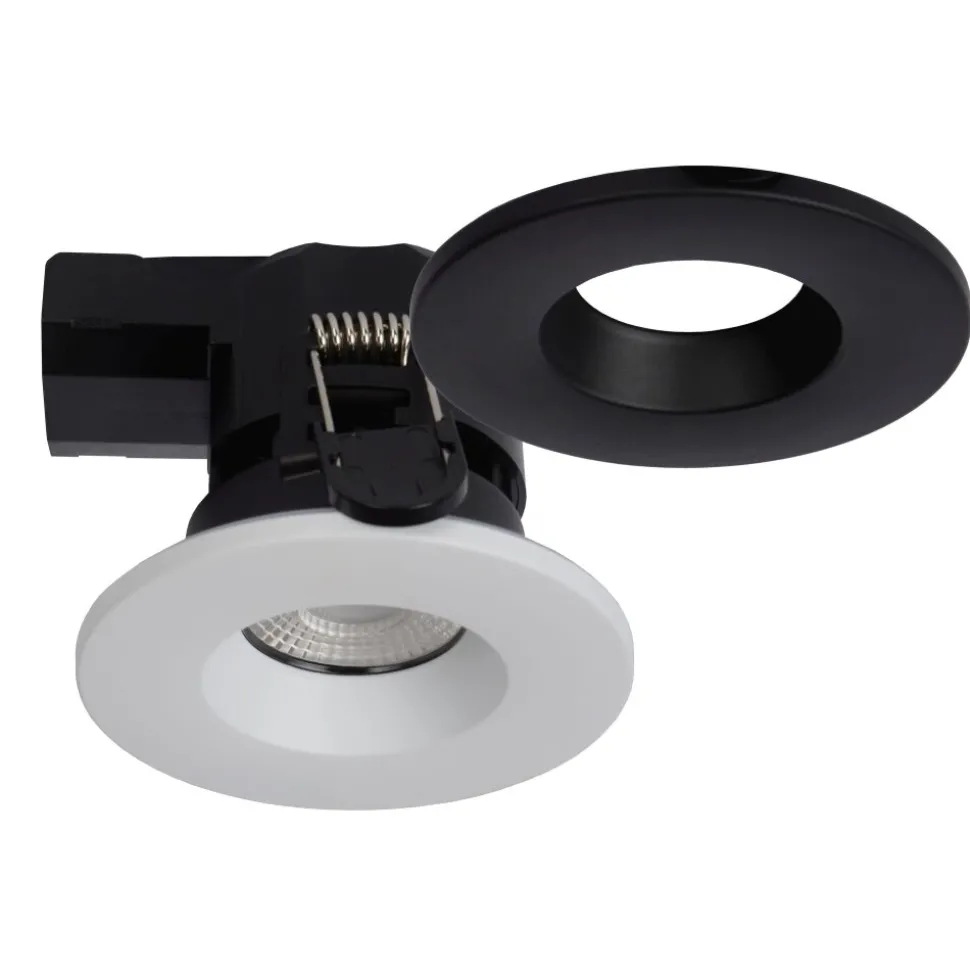 Spot Encastrable Lucide Binky Led Noir, 1 Lumiere