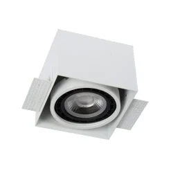Spot Encastrable Lucide Trimless Blanc, 1 Lumiere