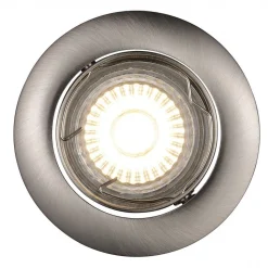 Spot Encastrable Nordlux Recess Led Acier Inoxydable, 1 Lumiere
