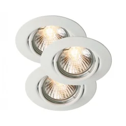 Spot Encastrable Nordlux Triton Blanc, 3 Lumieres
